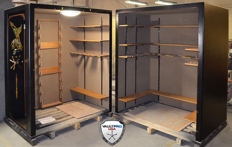 Custom walk in shelter safe room design and installation