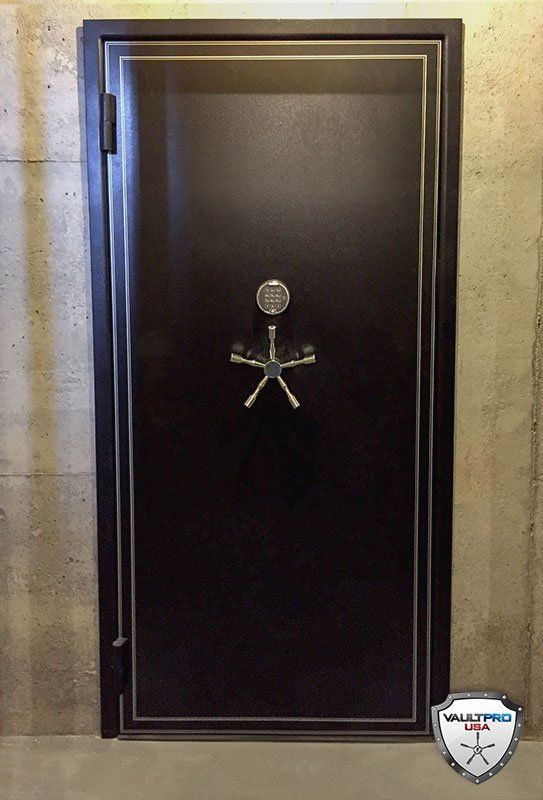 Vault Door Tornado Shelter Door in Concrete