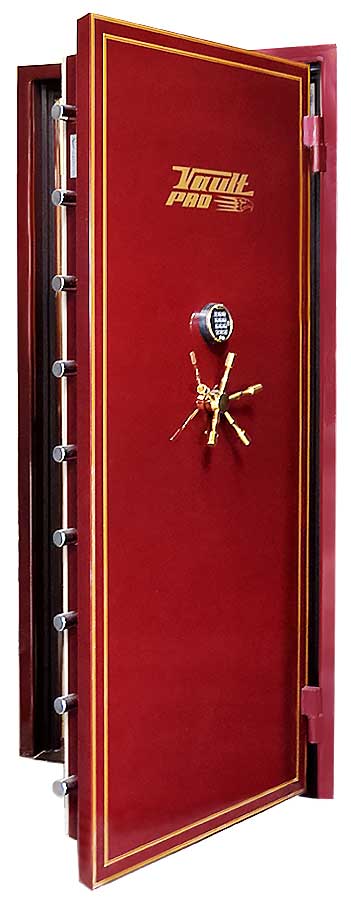 Vault Door in Custom Burgundy