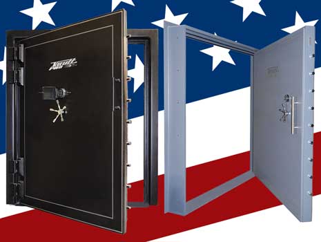 very large vault doors for home and business maximum fire protection