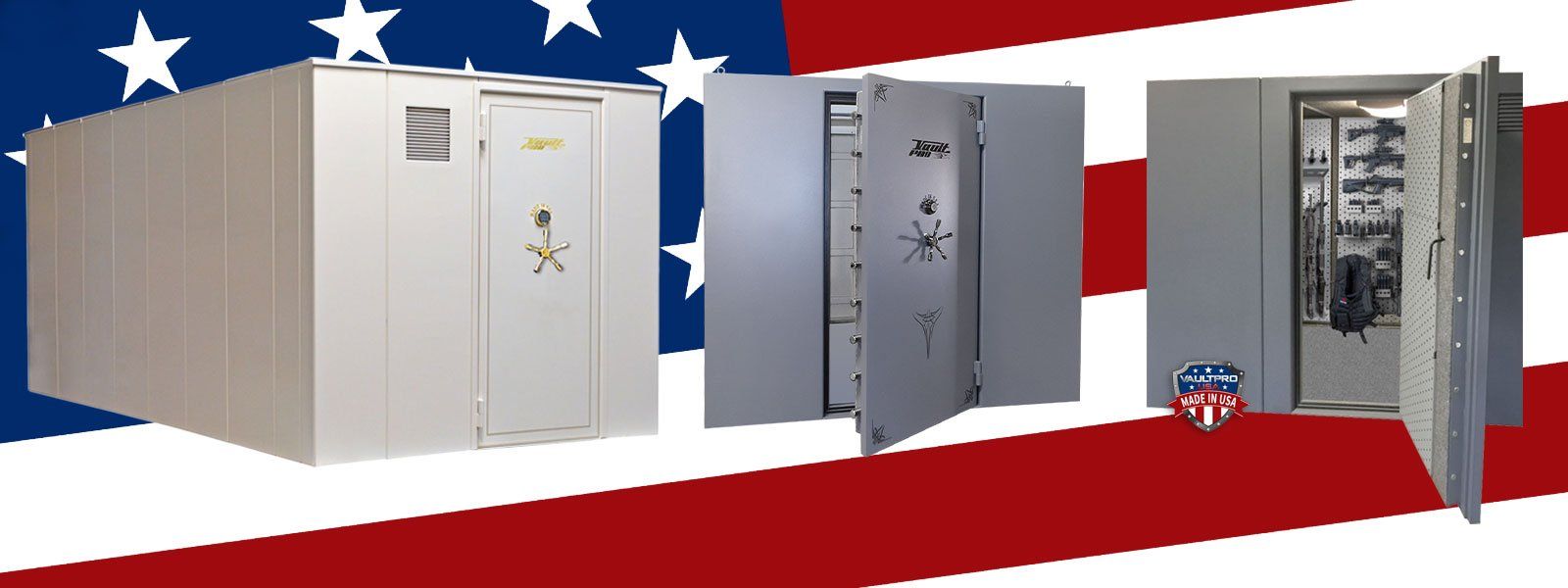 Walk-In Gun Vaults | Tactical Rooms All Sizes and Configurations all made in USA