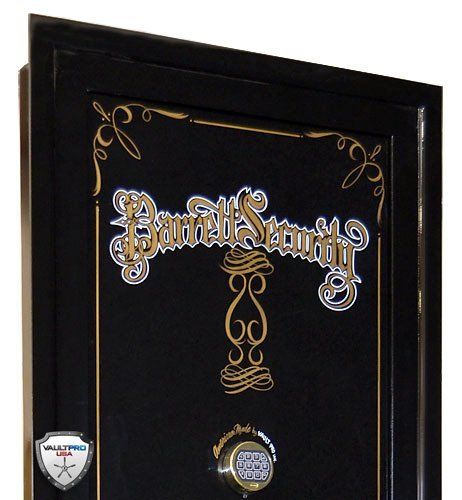 Custom Vault Door art and pinstripe detail