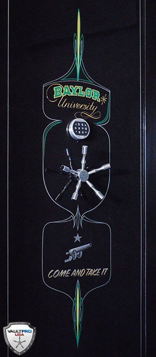 Baylor U Custom Art by Crazy Painter Tom Kelly