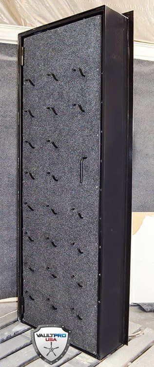 In Swing two inch Step Door with Custom Pistol Back.