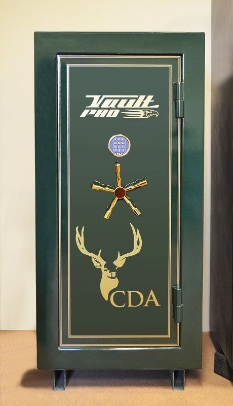 custom safe art detail California Deer Association