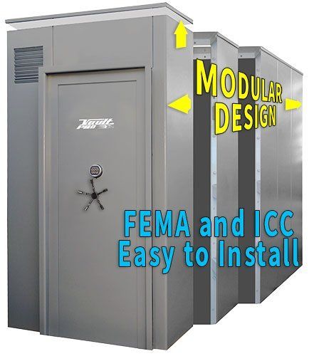 FEMA & ICC Shelter Safe Rooms Easy to Install