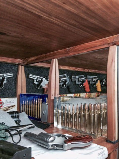 Safe interior can be customized to customer specifications.