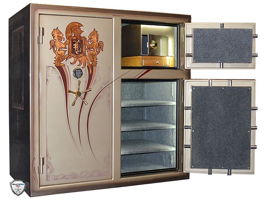 Very large safe interiors and safes with multiple doors