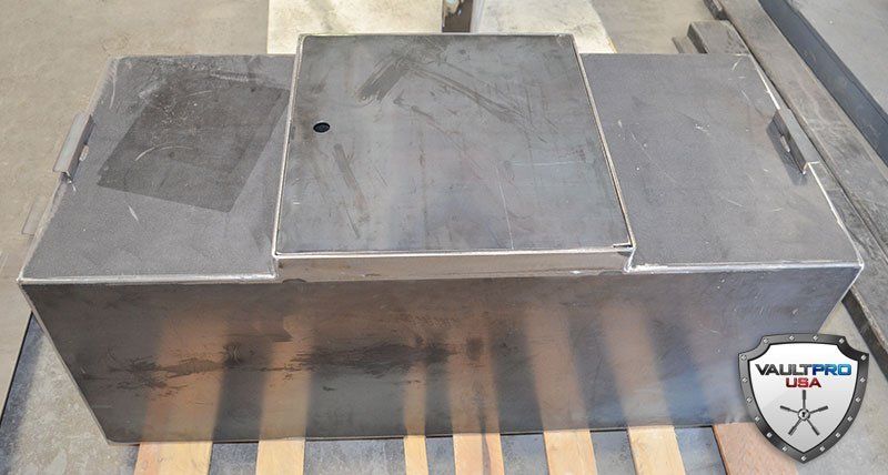 custom floor safe ready for installation