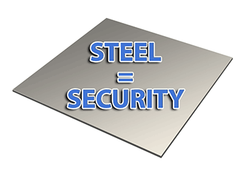 Steel Equals Security in safes