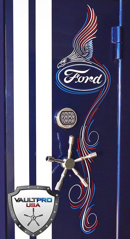 Custom Shelby Ford Logo on Safe artwork