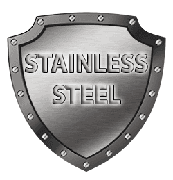 Inner 304 stainless steel safe liners for added protection from break in and fire