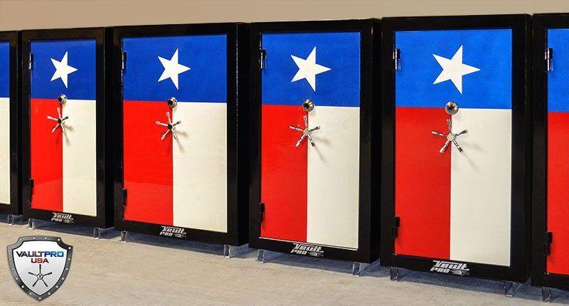 Texas State Flag Safes and gun safes