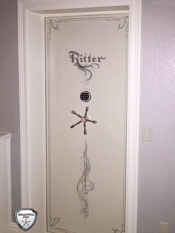 Custom vault door installation