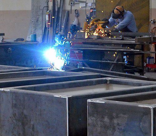 dual welded safe body