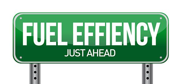 Green road sign with white text, 