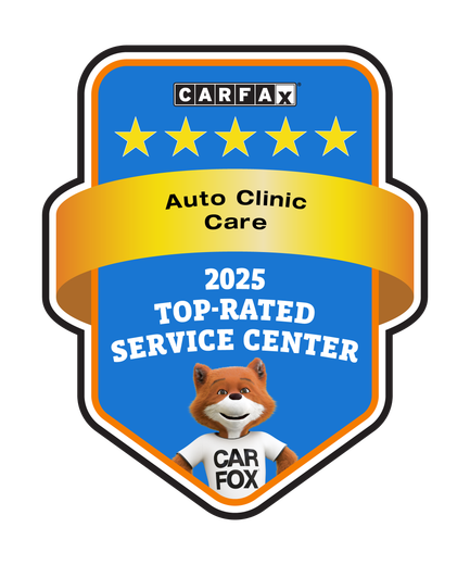 CARFAX banner with a cartoon fox and text that says 