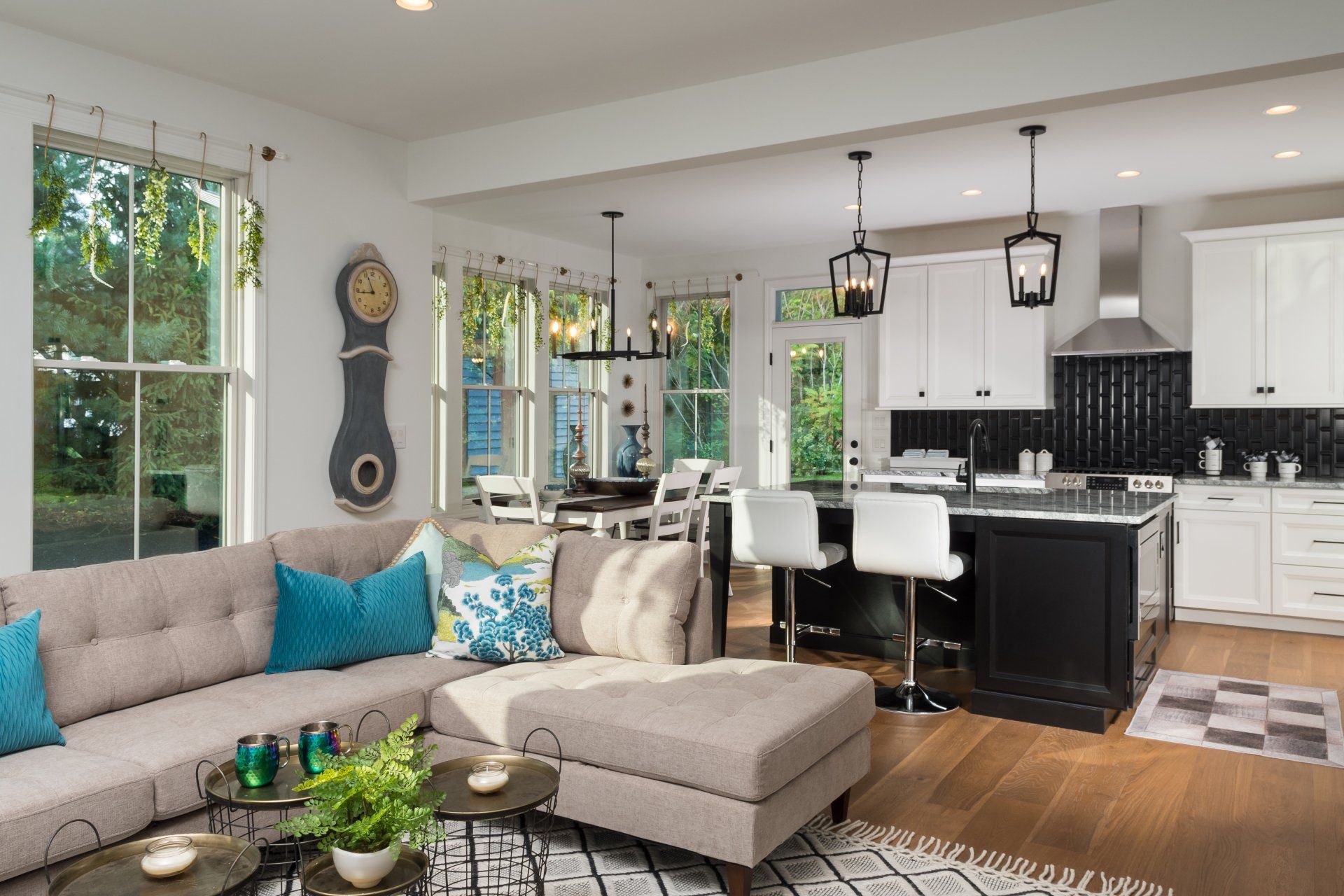 Patriot Floor Plan - Great Room to Kitchen