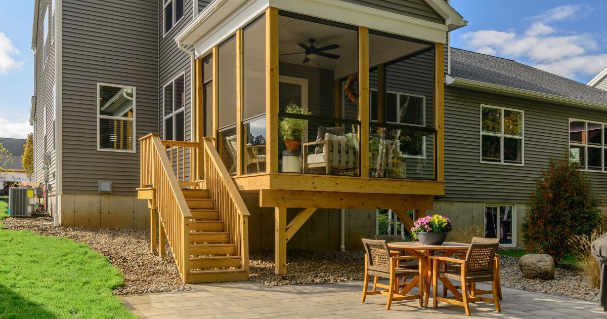 60 Daintree Drive - Willow Twin Home  - Screened porch and paver patio