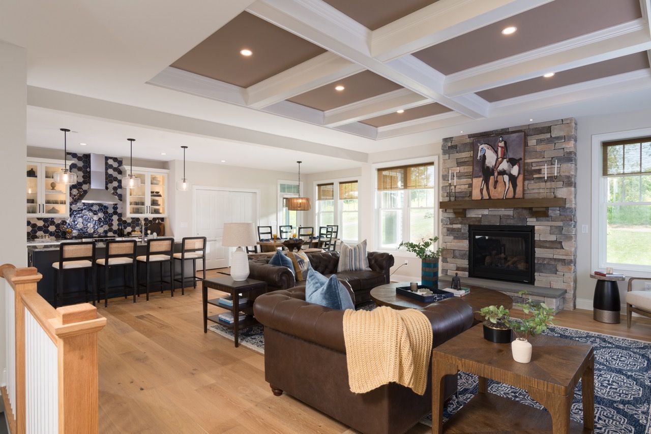 Waite Meadows Model Home - Castleton Ranch - Open Floor Plan