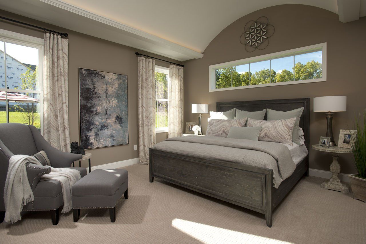 Griffin's Ridge - The Fallgate - Barrel Ceiling in Master Bedroom