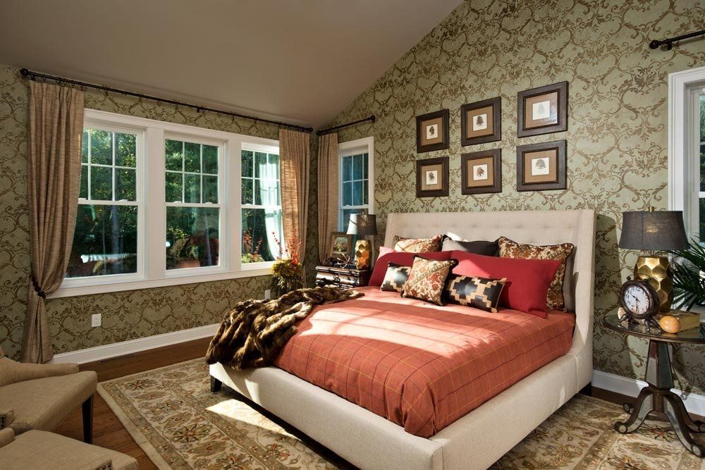 The Chesapeake - Master Suite with Accent Wall