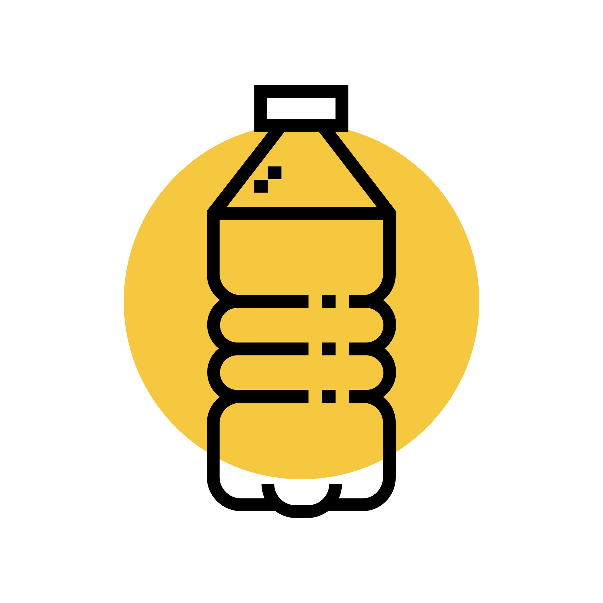 icone garrafa plastica