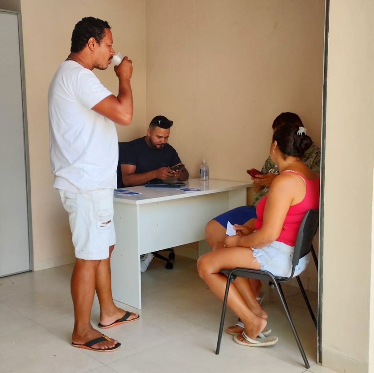 interior espaço novo trilho wastebank imperatriz ma