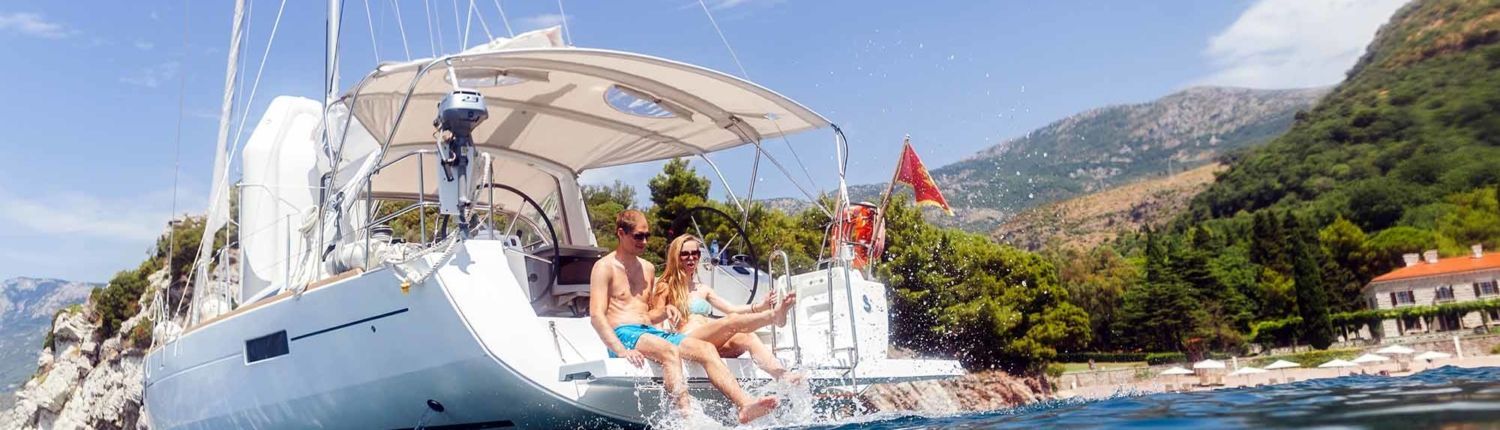 People Sitting on a Boat