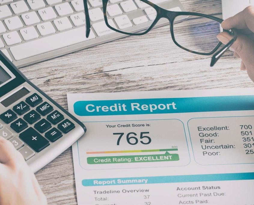 report credit score banking borrowing application risk form