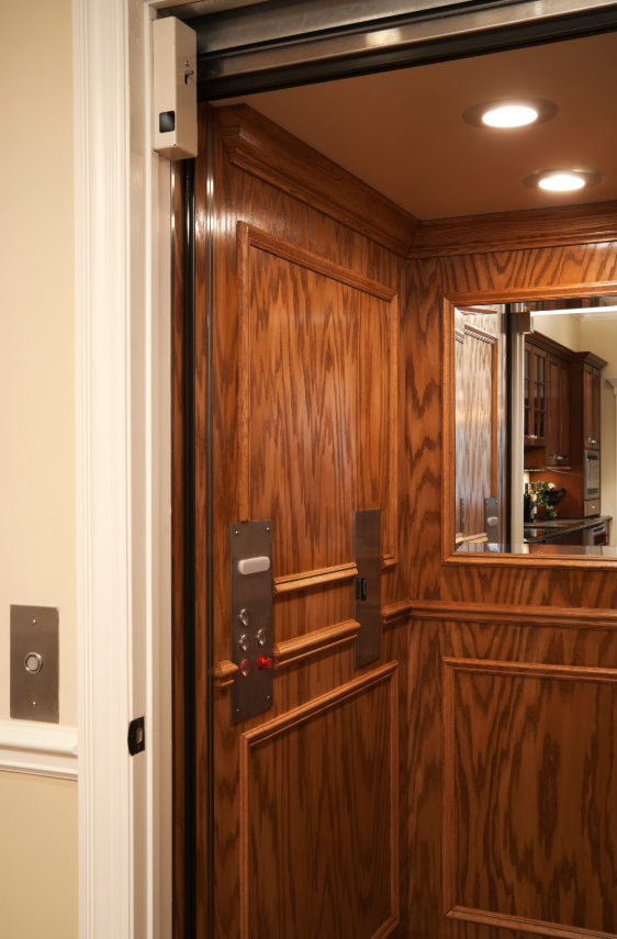 Photo of residential elevator