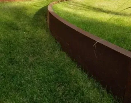 Keerwand cortenstaal