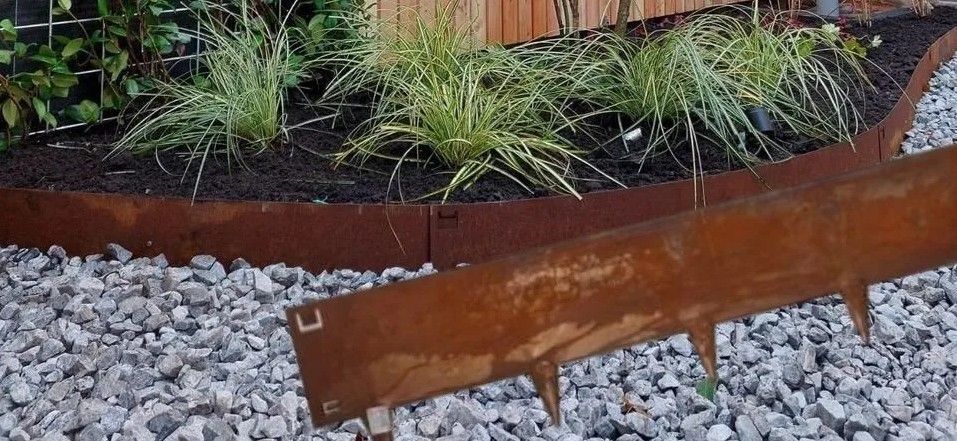 Borderrand cortenstaal