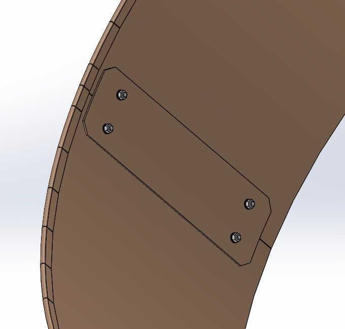 Gietrand Ø950x300 Duluxe