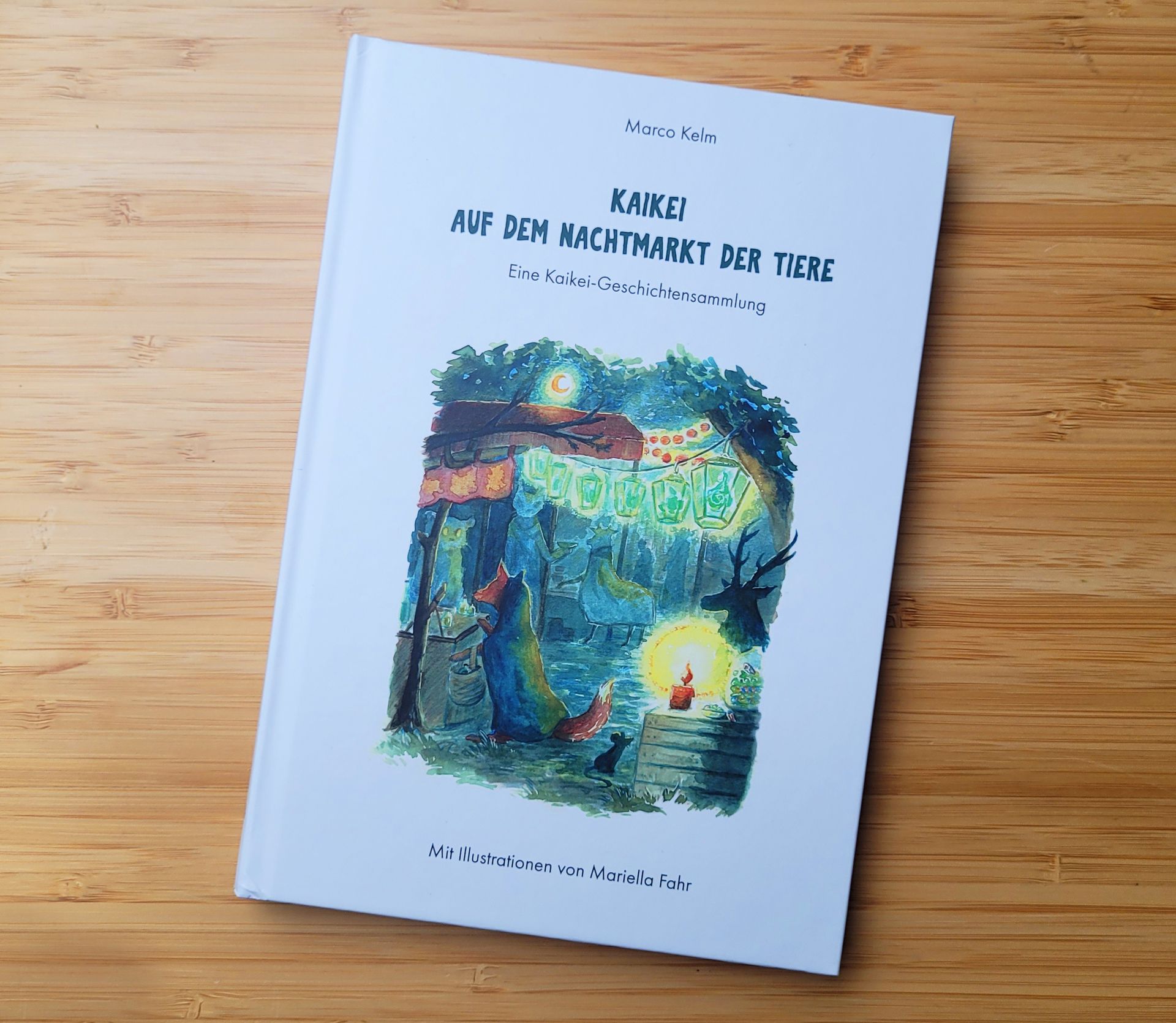 Mariella Fahr Illustration Kaikei auf dem Nachtmarkt der Tiere Front