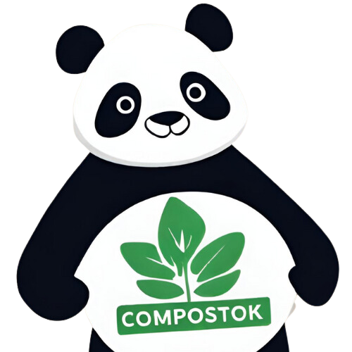 COMPOSTOK  n.5 Bolsas basura compostables para residuos orgánicos