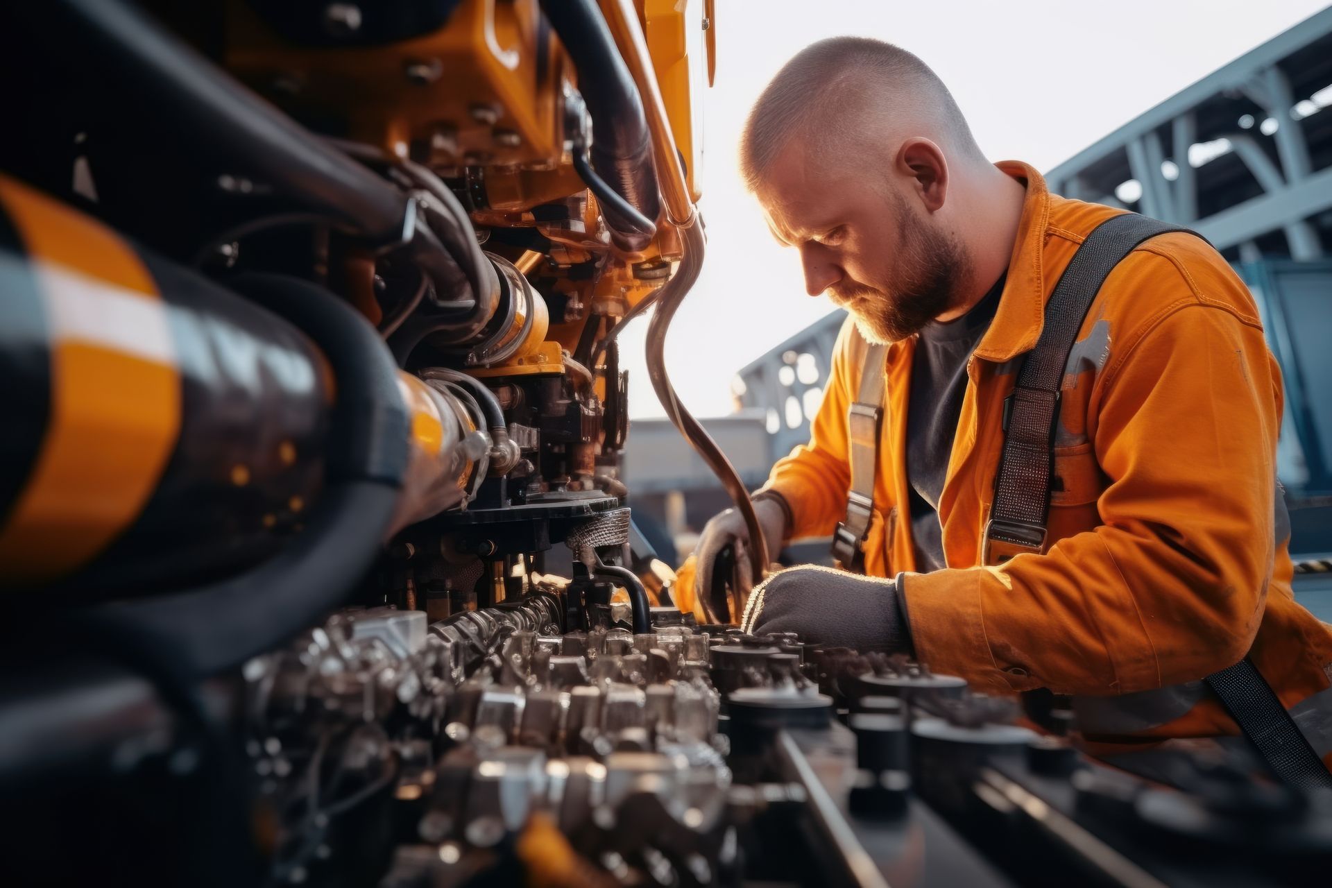 hydraulic maintenance