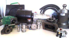 hydraulic equipment, PTO, pump, valve, cab control, cylinder