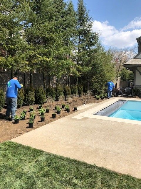 Residential Landscape - Columbus, OH - Landscapes By The Yard