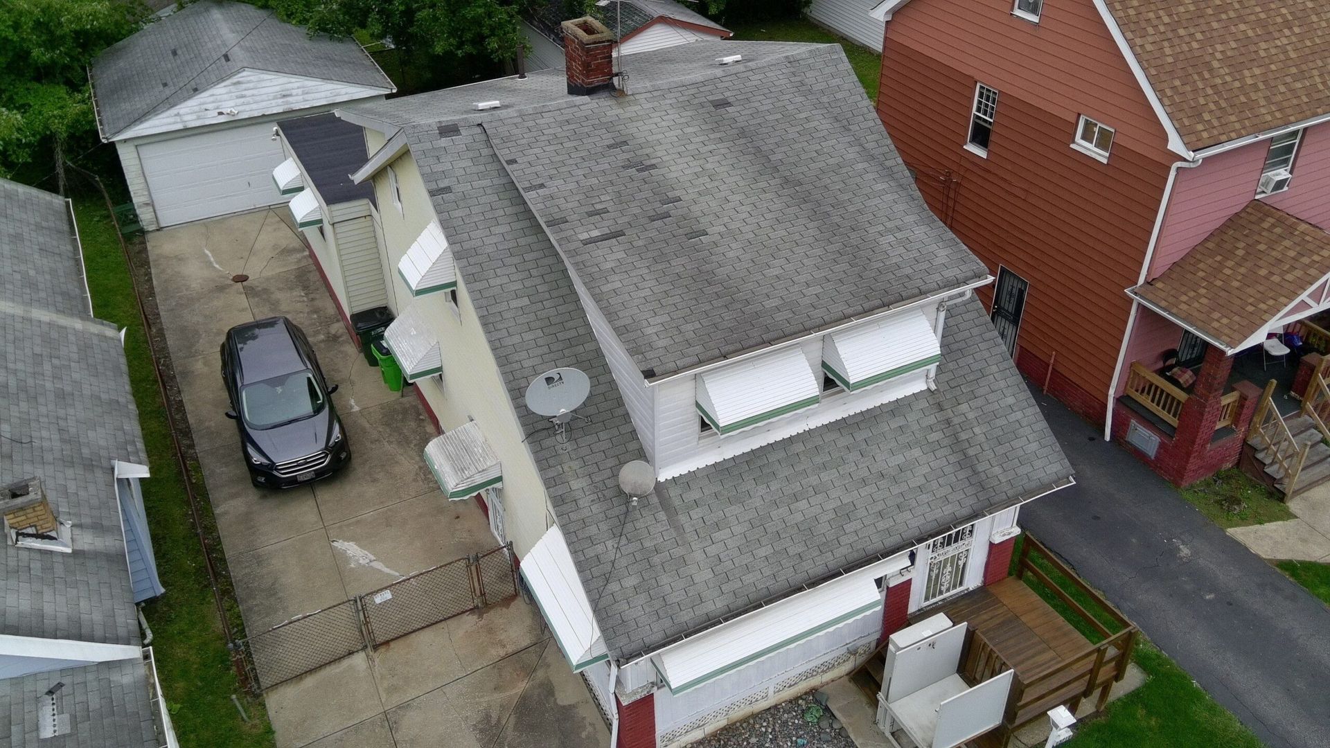 Roof inspection Barberton OH professional checking rooftop condition