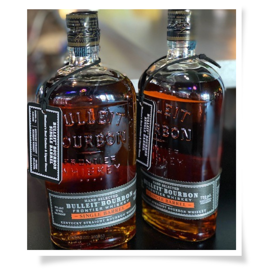 Bulleit Bourbon Single Barrel Bottles