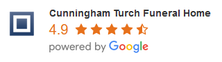 A google review for cunningham turch funeral home