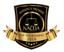A badge that says nation 's premier top ten ranking 2019