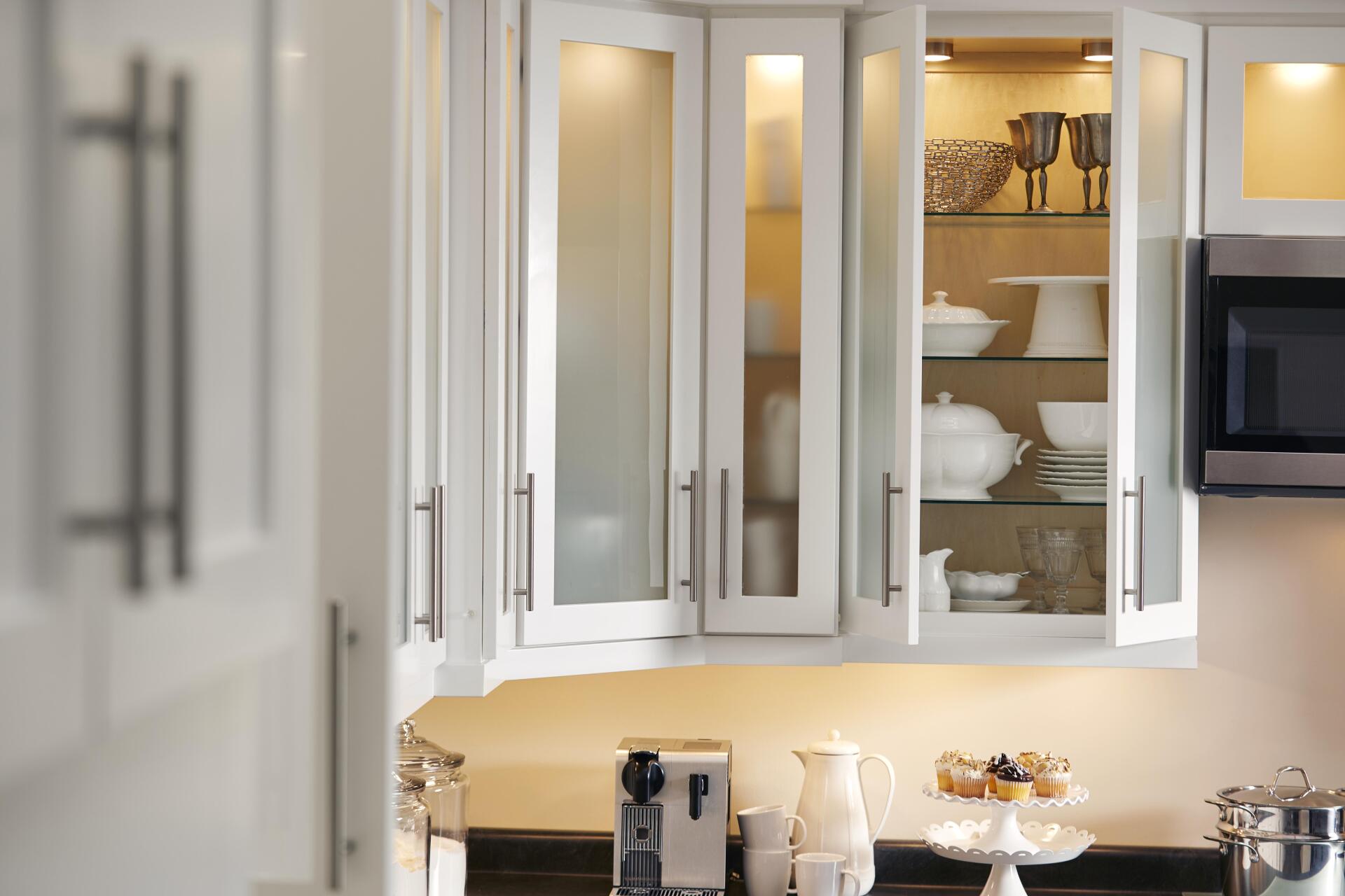 Cabinet With Glass — Bristol, TN — Jimmy Rogers & Son Flooring & Cabinets