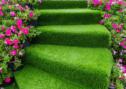 Natural-looking lawns