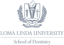 The logo for the loma linda university school of dentistry