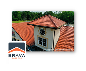 Brava roofing tiles commercial building
