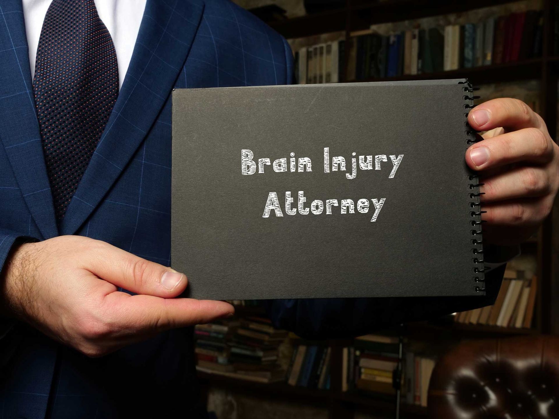 Brain Injury attorney inscription on the sheet.