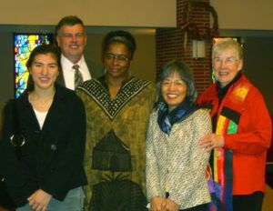 Mr. Gerdes with leaders from Countryside Community Church and AFARI — Omaha, NE — Law Office of Stephen L. Gerdes