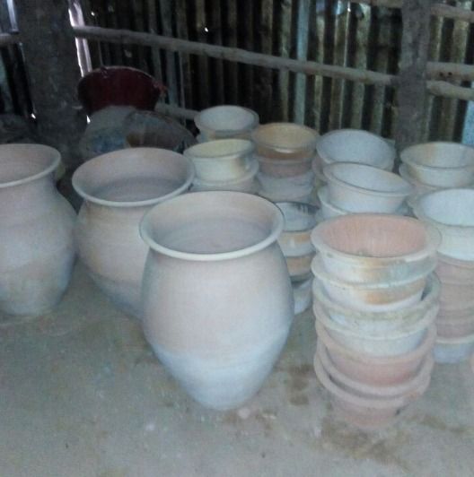 handmade big pot jar